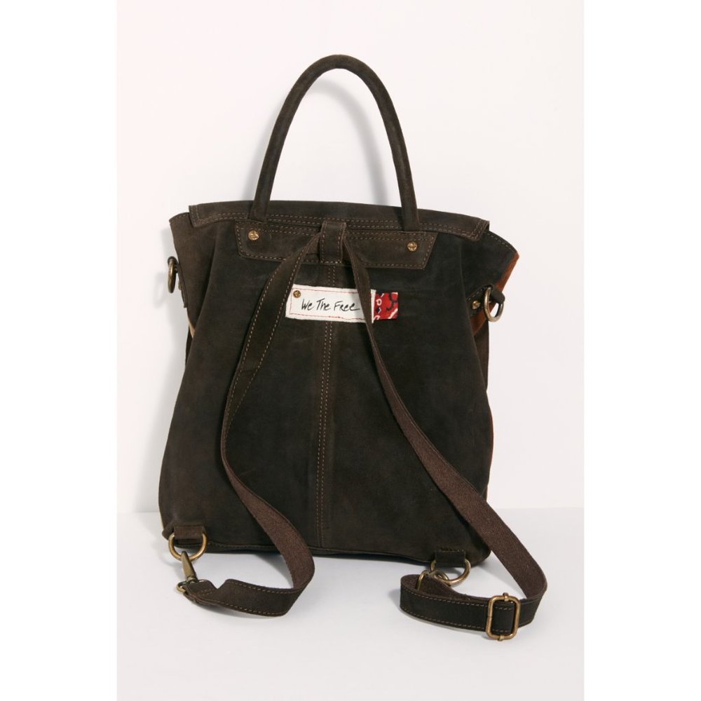NWT WTF Paris Backpack / Chocolate - Picture 4 of 6